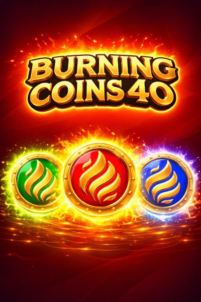 Burning Coins 40 slot at Tower Casino